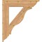 Ekena Millwork Funston Traditional Smooth Bracket, Western Red Cedar, 5 1/2"W x 32"D x 36"H BKT06X32X36FST01SWR - alternate 3